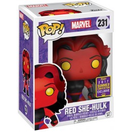 Funko Funko Pop Marvel Red She-Hulk SDCC 2017 Vaulted