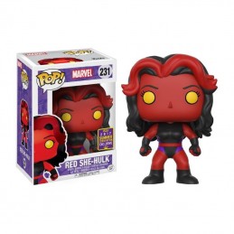 Funko Funko Pop Marvel Red She-Hulk SDCC 2017 Vaulted