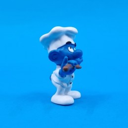 Schleich The Smurfs Cook Smurf second hand Figure (Loose).