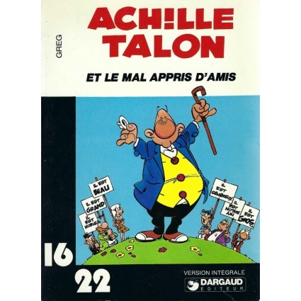 Achille Talon et le mal appris d'amis (16/22) Livre d'occasion