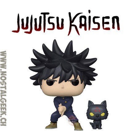 Funko Funko Pop Animation N°1112 Jujutsu Kaisen Megumi Fushiguro with Divine Dog