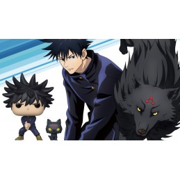 Funko Funko Pop Animation N°1112 Jujutsu Kaisen Megumi Fushiguro with Divine Dog