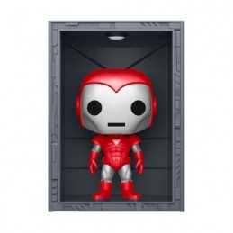 Funko Funko Pop Marvel N°1038 Hall of Armor: Iron Man Model 8 Silver Centurion Edition Limitée