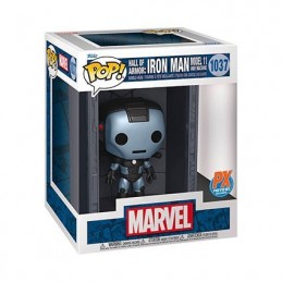 Funko Funko Pop Marvel N°1037 Hall of Armor: Iron Man Model 11 War Machine Edition Limitée