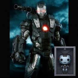 Funko Funko Pop Marvel N°1037 Hall of Armor: Iron Man Model 11 War Machine Edition Limitée