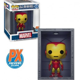 Funko Funko Pop Marvel N°1036 Hall of Armor: Iron Man Model 4 Edition Limitée