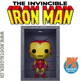 Funko Funko Pop Marvel N°1036 Hall of Armor: Iron Man Model 4 Edition Limitée