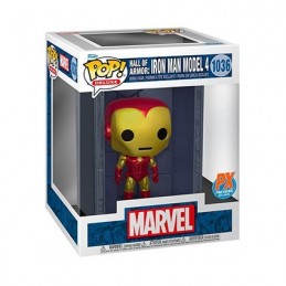 Funko Funko Pop Marvel N°1036 Hall of Armor: Iron Man Model 4 Edition Limitée