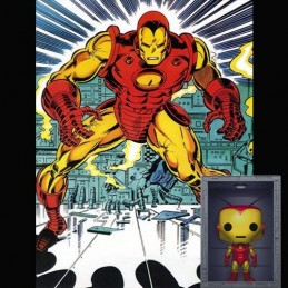 Funko Funko Pop Marvel N°1036 Hall of Armor: Iron Man Model 4 Edition Limitée