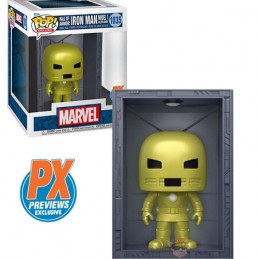 Funko Funko Pop Marvel N°1035 Hall of Armor: Iron Man Model 1 Golden Armor Edition Limitée