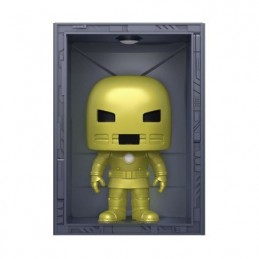 Funko Funko Pop Marvel N°1035 Hall of Armor: Iron Man Model 1 Golden Armor Edition Limitée