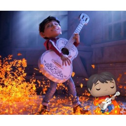 Funko Funko Pop Disney N°1237 Coco Miguel with Guitar Phosphorescent Edition Limitée