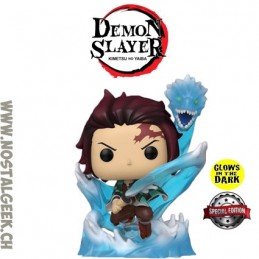 Funko Funko Pop Animation N°873 Demon Slayer Tanjiro Kamado (Dragon) Phosphorescent Edition Limitée