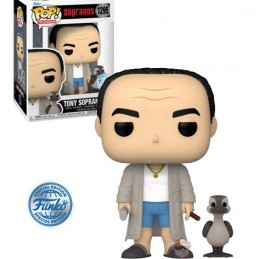 Funko Funko Pop Television N°1295 The Sopranos Tony Soprano with Duck Edition Limitée