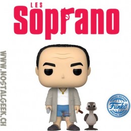 Funko Pop Television N°1295 The Sopranos Tony Soprano with Duck Exclusive Vinyl Figure