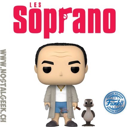 Funko Funko Pop Television N°1295 The Sopranos Tony Soprano with Duck Exclusive Vinyl Figure