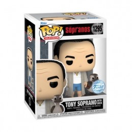 Funko Funko Pop Television N°1295 The Sopranos Tony Soprano with Duck Edition Limitée