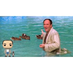 Funko Funko Pop Television N°1295 The Sopranos Tony Soprano with Duck Edition Limitée