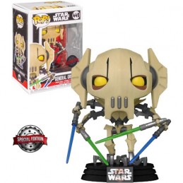 Funko Funko Pop! Star Wars N°449 General Grievous (Four Lightsabers) Edition Limitée