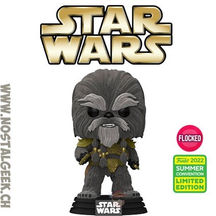 Funko Funko Pop Star Wars N°548 SDCC 2022 Krrsantan Flocked Edition Limitée