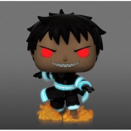 Funko Funko Pop Animation N°981 Fire Force Shinra with Fire Vaulted Phosphorescent Edition Limitée