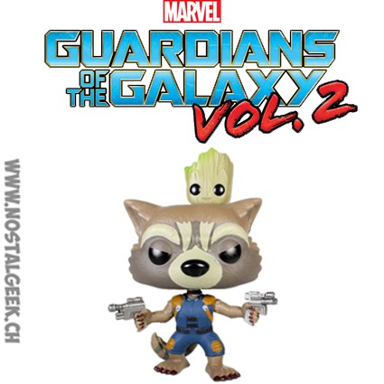 rocket with groot funko