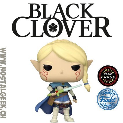 Funko Funko Pop Animation N°1155 Black Clover Charlotte (Charla) Chase Phosphorescent Edition Limitée