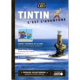 Une Création Geo N°10 Tintin c'est l'aventure Livre d'occasion