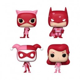 Funko Funko Pop Pocket DC Comics Valentines 4-Pack