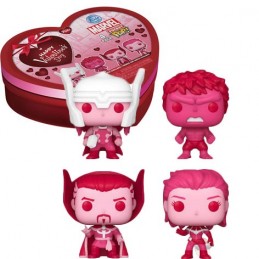 Funko Funko Pop Pocket Marvel Valentines 4-Pack