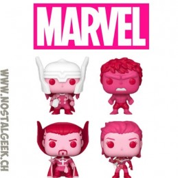 Funko Funko Pop Pocket Marvel Valentines 4-Pack Vinyl Figure