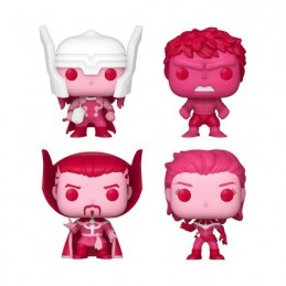 Funko Funko Pop Pocket Marvel Valentines 4-Pack