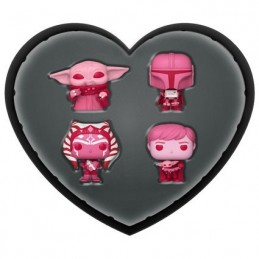 Funko Funko Pop Pocket Star Wars The Mandalorian Valentines 4-Pack