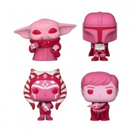 Funko Funko Pop Pocket Star Wars The Mandalorian Valentines 4-Pack