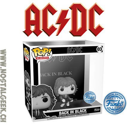 Funko Funko Pop Rocks Album N°03 AC/DC Back In Black Edition Limitée