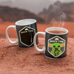 Star Wars The Mandalorian The Child (Baby Yoda) Snack Time Ceramic Mug Heat Change