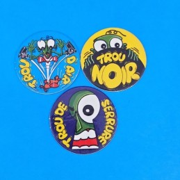 Trou Set of 3 second hand miscellaneous Pogs (Loose)