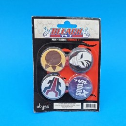 Bleach set of 4 badges Used figure (Loose)