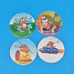 Set of 4 second hand Pogs (Loose)