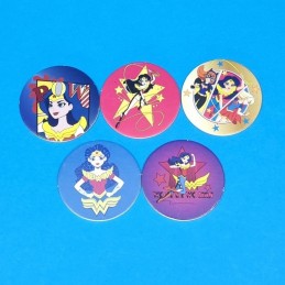 DC Wonder Woman Set of 5 second hand Pog (Loose)