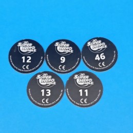 DC Wonder Woman Set of 5 second hand Pog (Loose)