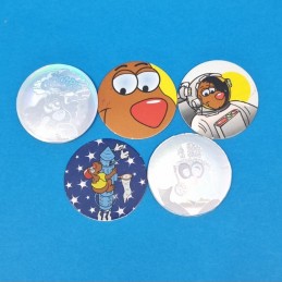 Chocapic set of 5 second hand Pogs (Loose).