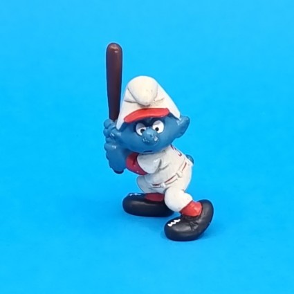 Schleich The Smurfs Baseball Smurf second hand Figure (Loose)