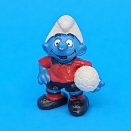 Schleich The Smurfs - Smurf Football 1997 second hand Figure (Loose).