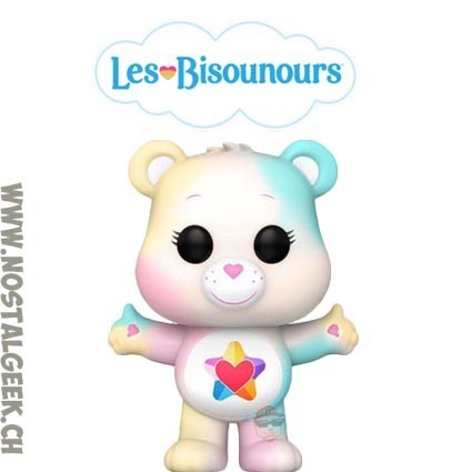 Funko Funko Pop N°1206 Bisounours (Care Bears) True Heart Bear "Grostendre"