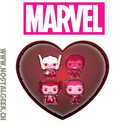 Funko Funko Pop Pocket Marvel Valentines 4-Pack