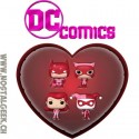 Funko Pop Pocket DC Comics Valentines 4-Pack Vinyl Figure