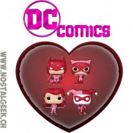 Funko Funko Pop Pocket DC Comics Valentines 4-Pack Vinyl Figure