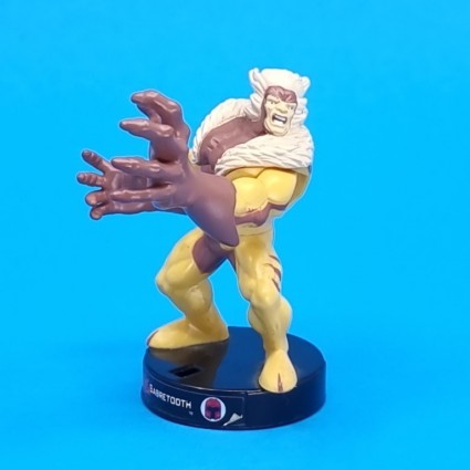 Attacktix Battle Figure Game: Marvel Sabretooth Used figure (Loose)