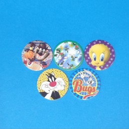 Looney Tunes Set of 5 second hand Pog (Loose) lot 2